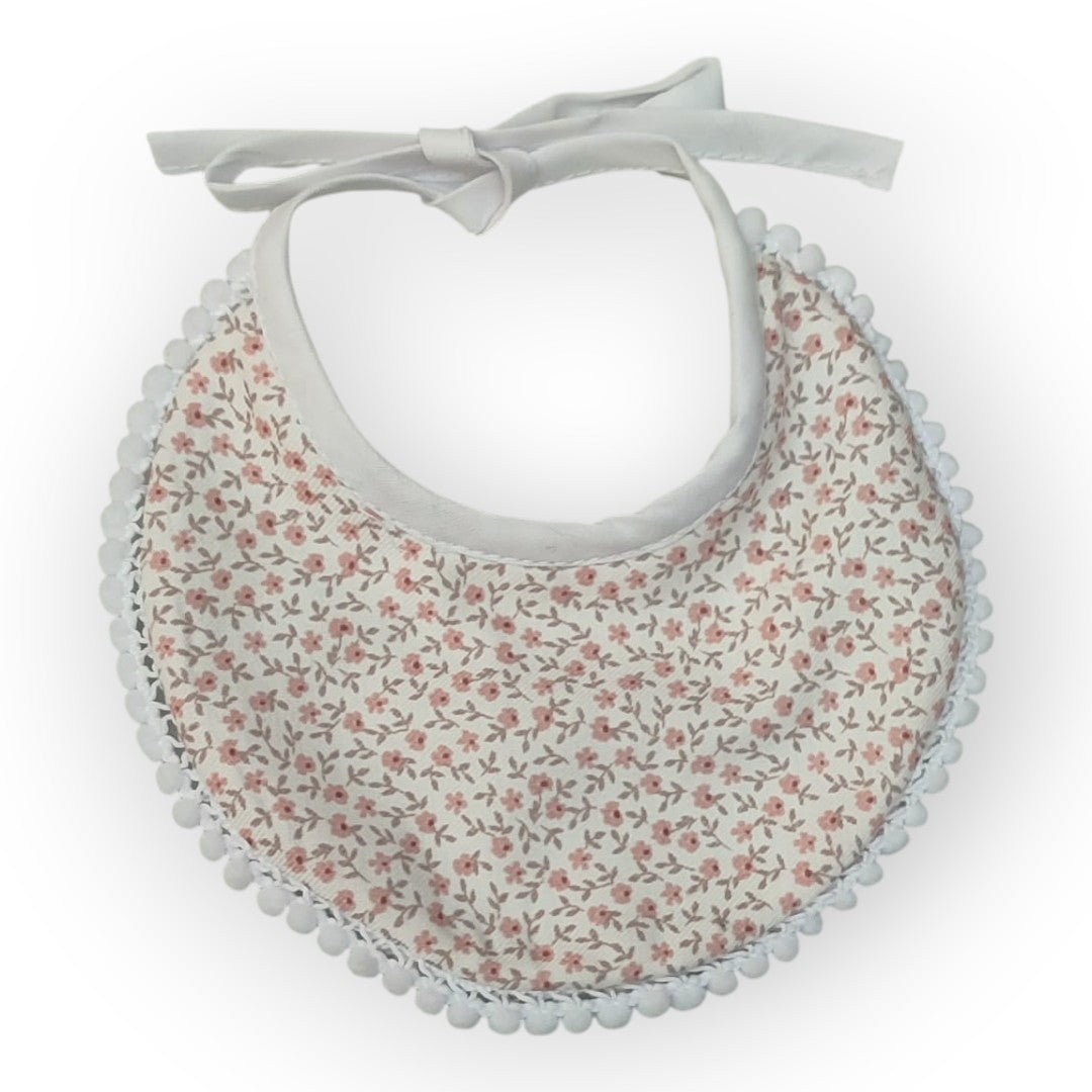 Babero Modelo Volante Bolitas