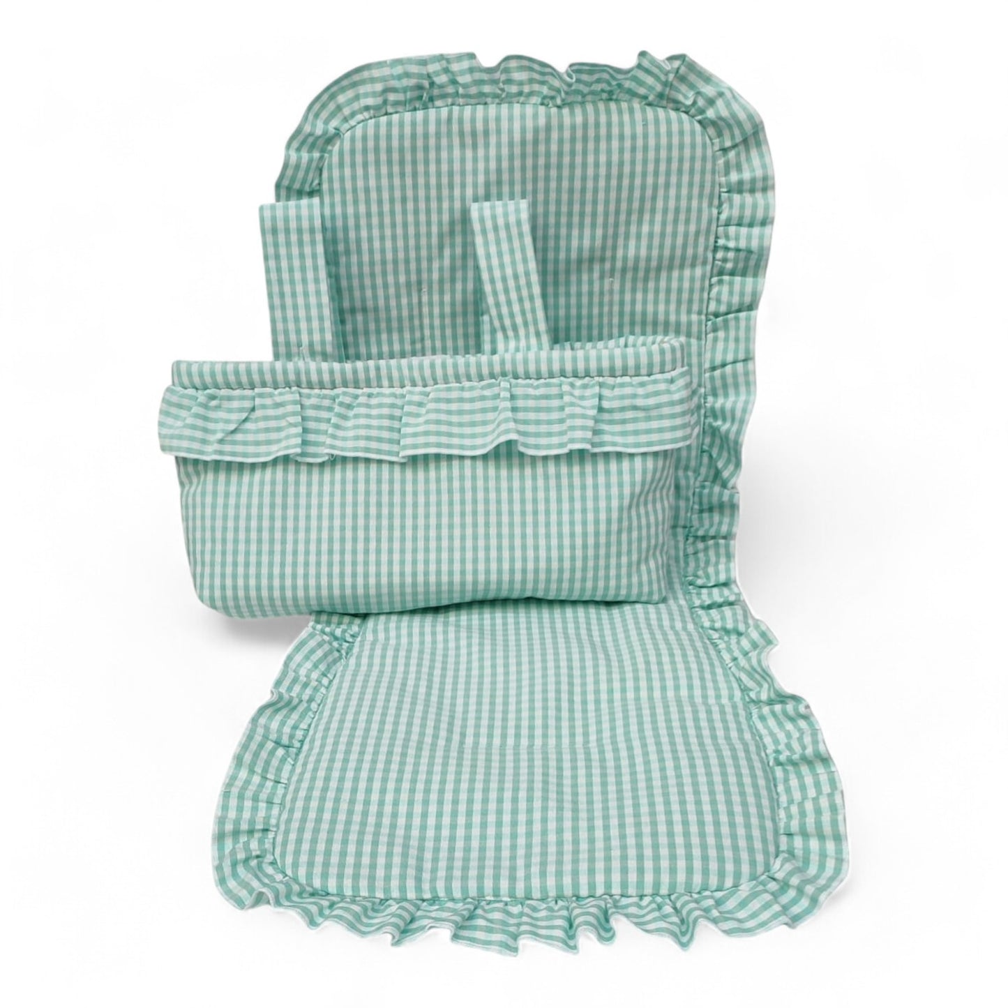 Conjunto Bolso + Funda/ Colchoneta Silla