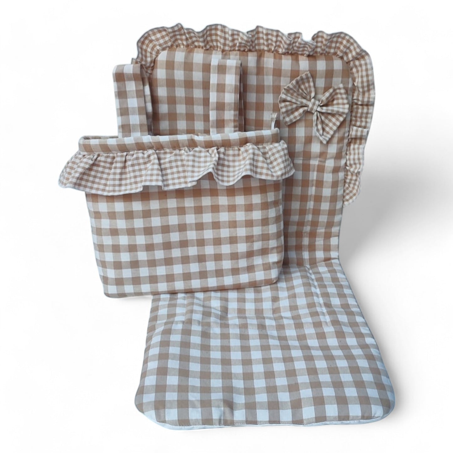 Conjunto Bolso + Funda/ Colchoneta Silla