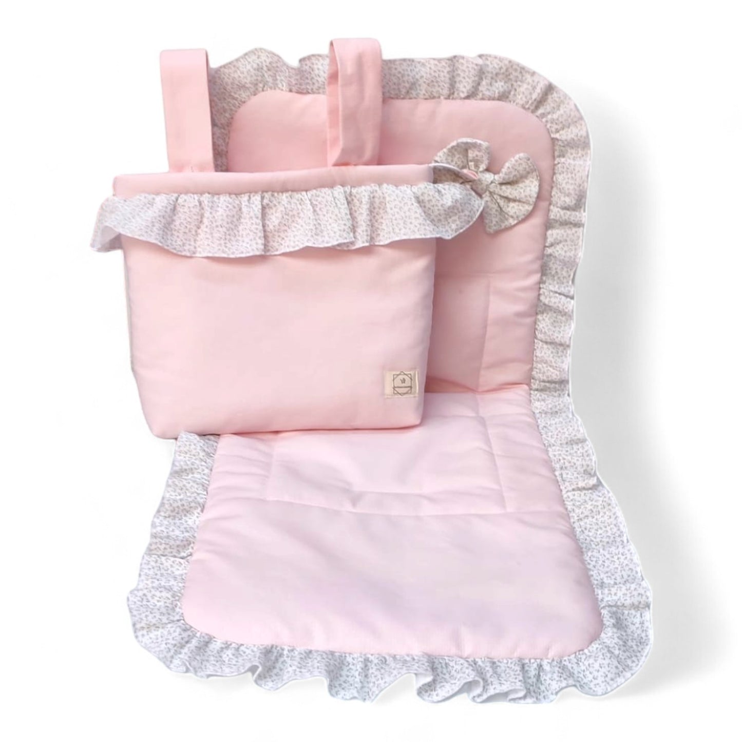Conjunto Bolso + Funda/ Colchoneta Silla