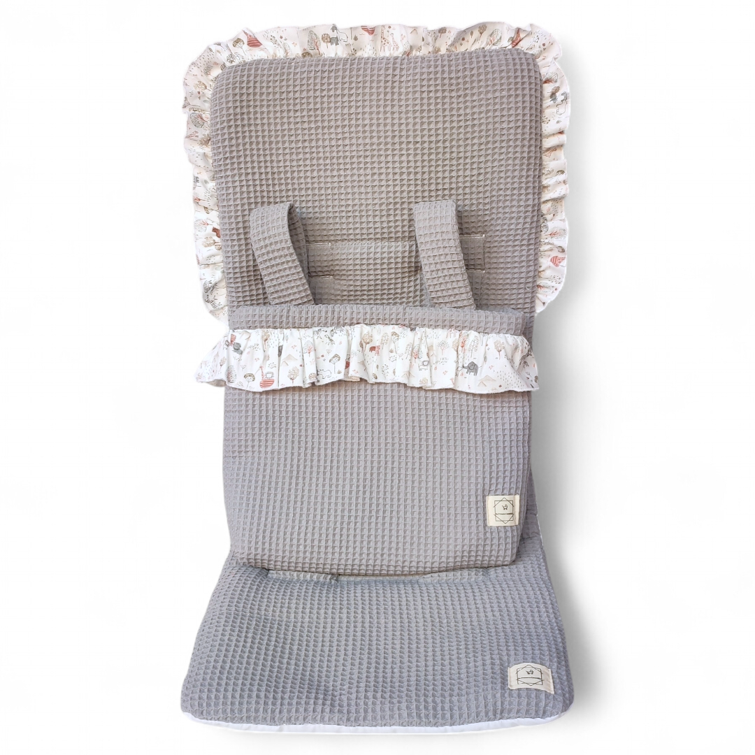 Conjunto Bolso + Funda/ Colchoneta Silla