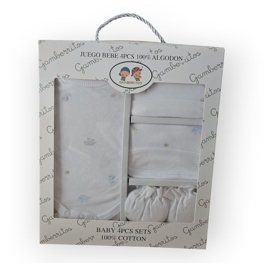 Set Primera Puesta Gamberritos Dinosaurio Azulado