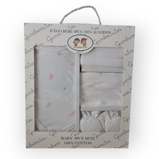 Set Primera Puesta Gamberritos Dinosaurio Rosado