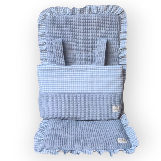 Conjunto Bolso + Funda/ Colchoneta Silla