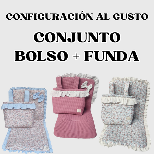 CONJUNTO BOLSO + FUNDA (A tu gusto)