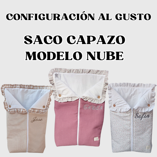 SACO CAPAZO NUBE (A tu gusto)