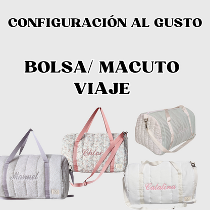 BOLSA/ MACUTO VIAJE (A tu gusto)