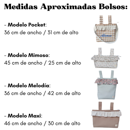 (A tu gusto) CONJUNTO BOLSO + FUNDA