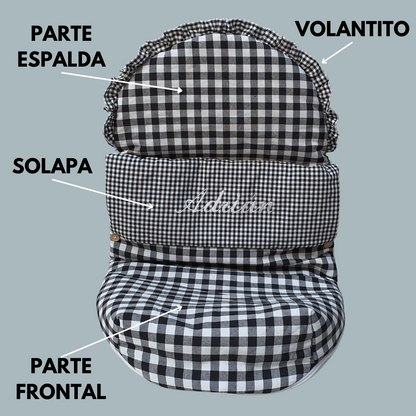 SACO SILLA AL GUSTO (Tejido Cuadros Vichy)