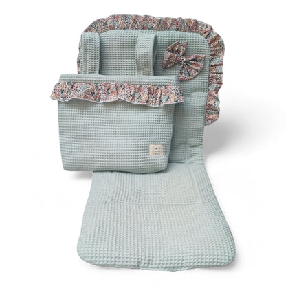 Conjunto Bolso + Funda/ Colchoneta Silla