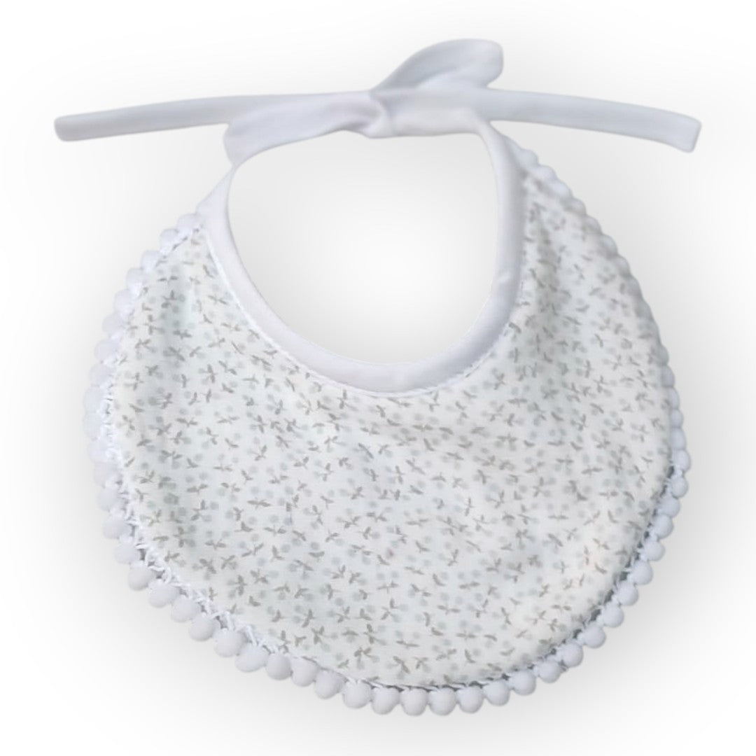 Babero Modelo Volante Bolitas