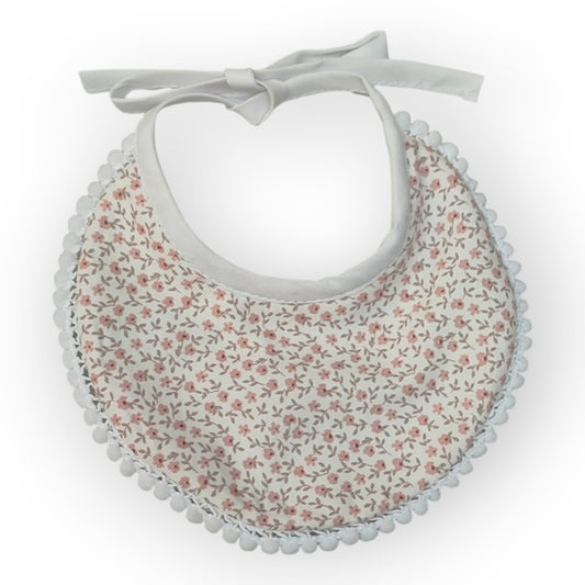 Babero Modelo Volante Bolitas