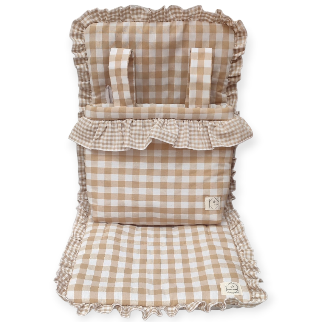 Conjunto Bolso + Funda/ Colchoneta Silla