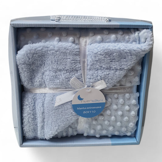 Manta Polar Inter Baby Azul