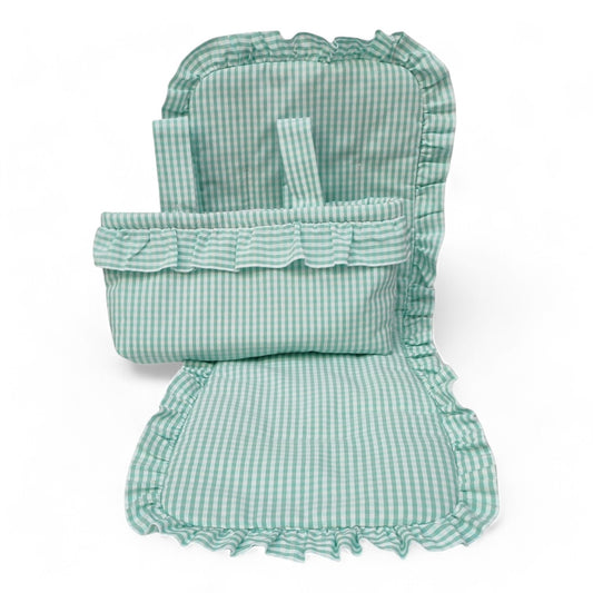 Conjunto Bolso + Funda/ Colchoneta Silla
