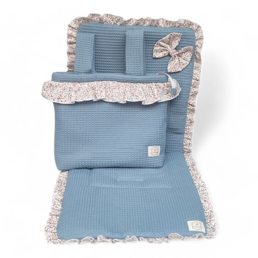 Conjunto Bolso + Funda/ Colchoneta Silla