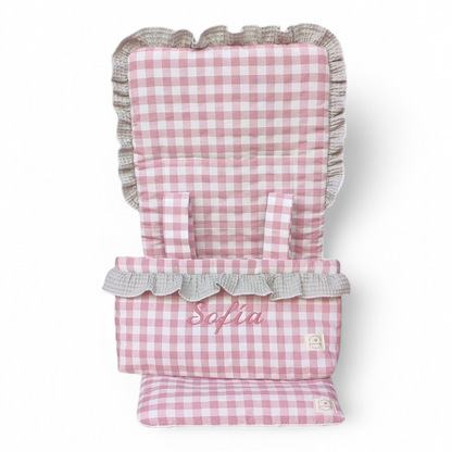Conjunto Bolso + Funda/ Colchoneta Silla