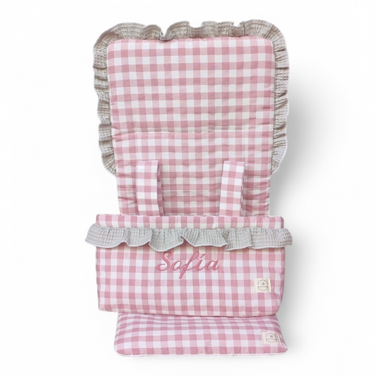 Conjunto Bolso + Funda/ Colchoneta Silla