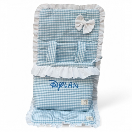 Conjunto Bolso + Funda/ Colchoneta Silla