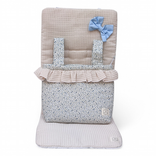 Conjunto Bolso + Funda/ Colchoneta Silla