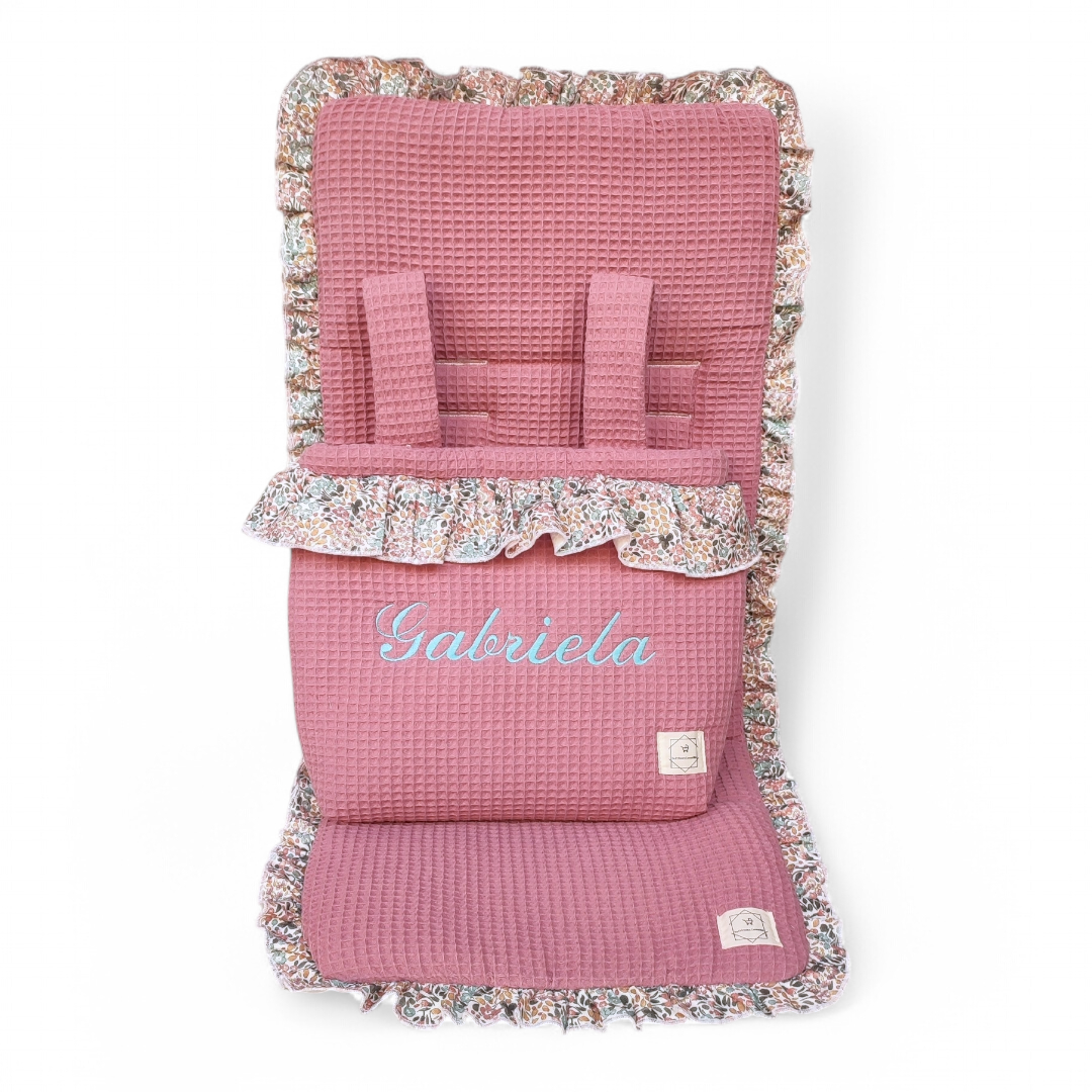 Conjunto Bolso + Funda/ Colchoneta Silla