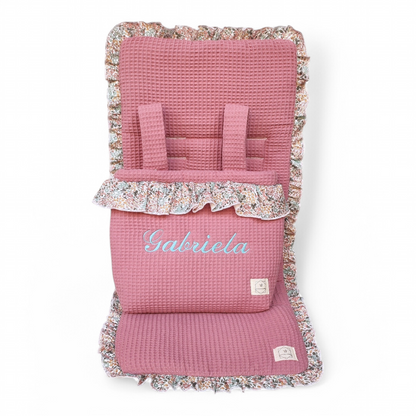 Conjunto Bolso + Funda/ Colchoneta Silla