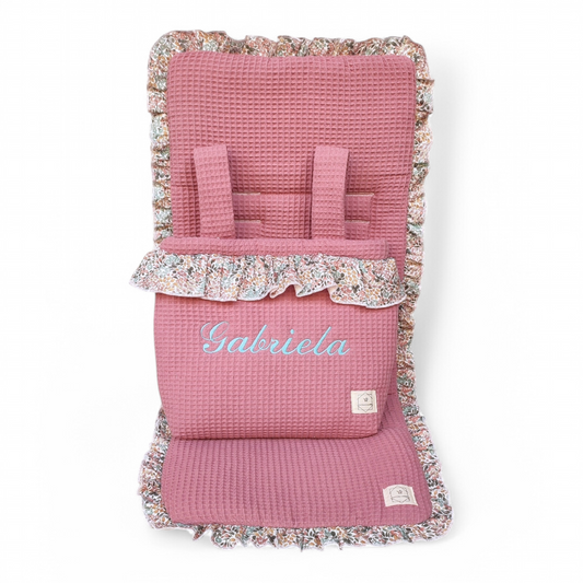 Conjunto Bolso + Funda/ Colchoneta Silla