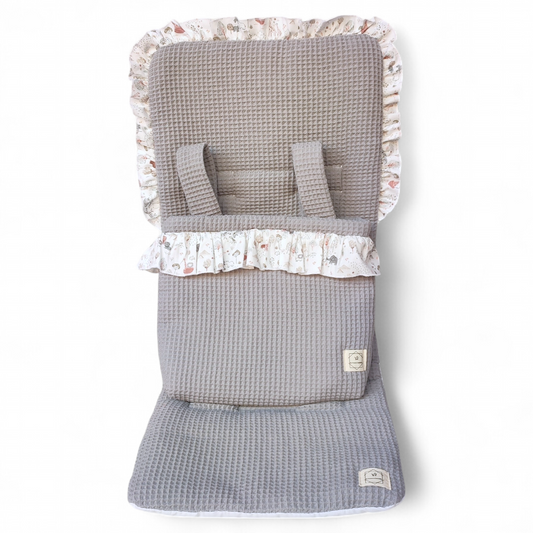 Conjunto Bolso + Funda/ Colchoneta Silla