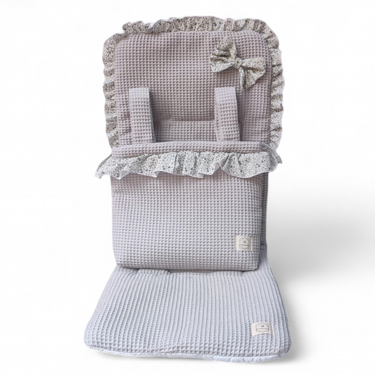 Conjunto Bolso + Funda/ Colchoneta Silla