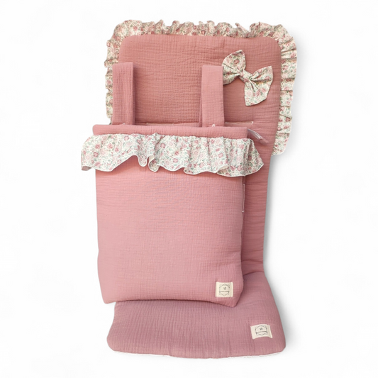 Conjunto Bolso + Funda/ Colchoneta Silla