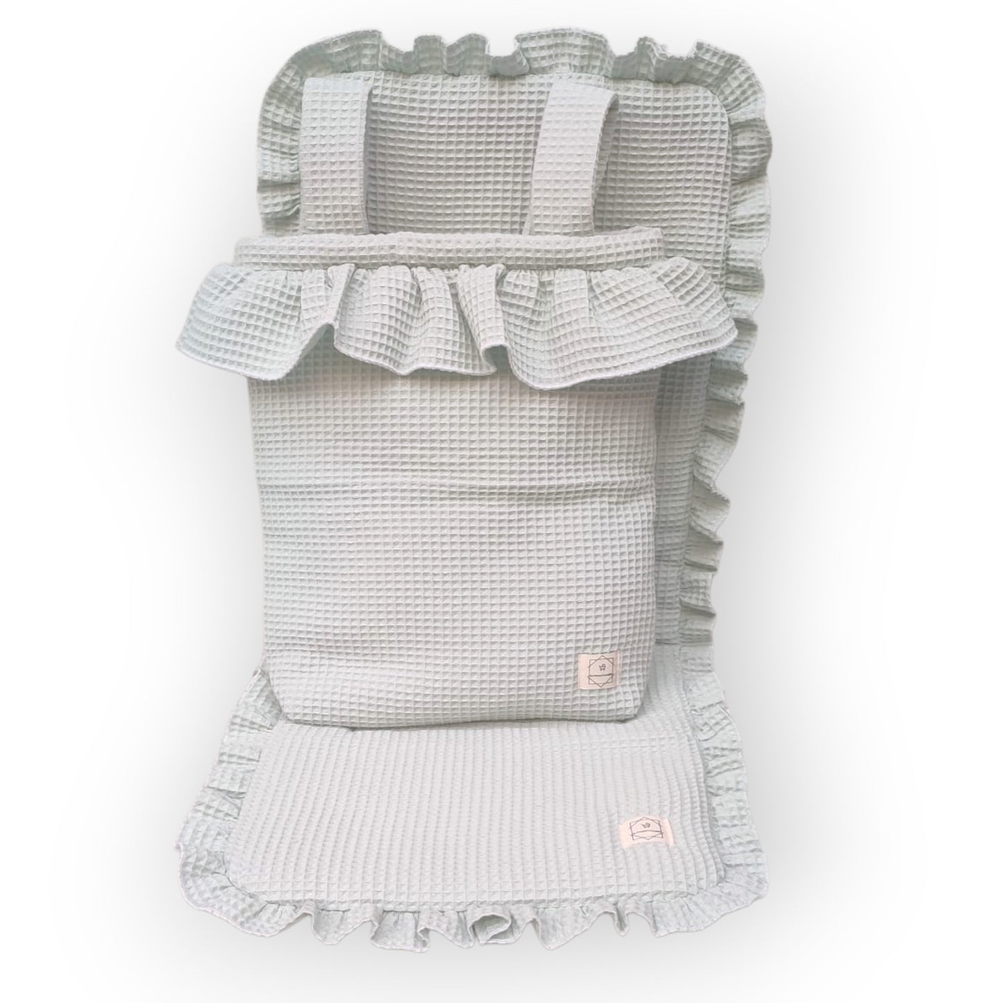 Conjunto Bolso + Funda/ Colchoneta Silla