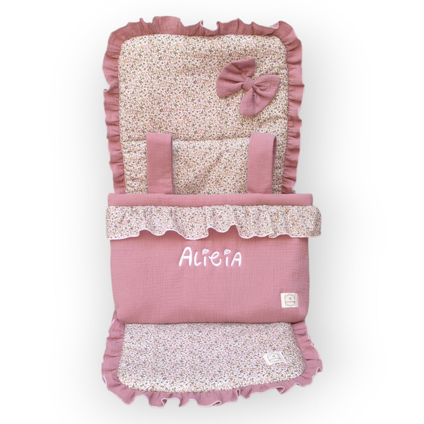 Conjunto Bolso + Funda/ Colchoneta Silla