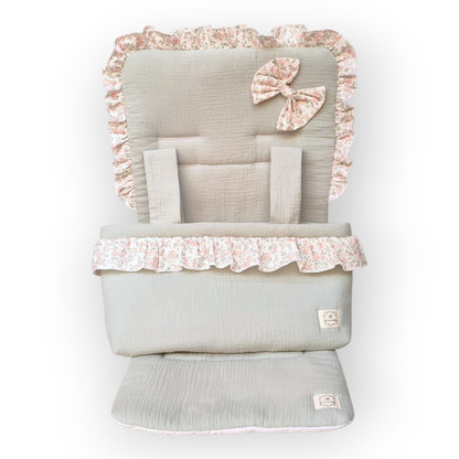 Conjunto Bolso + Funda/ Colchoneta Silla