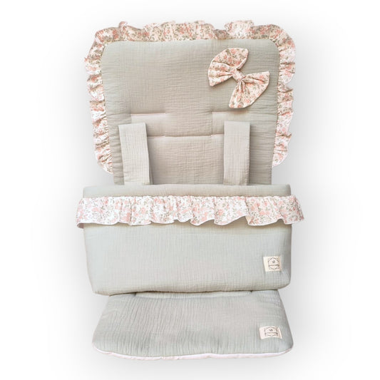 Conjunto Bolso + Funda/ Colchoneta Silla