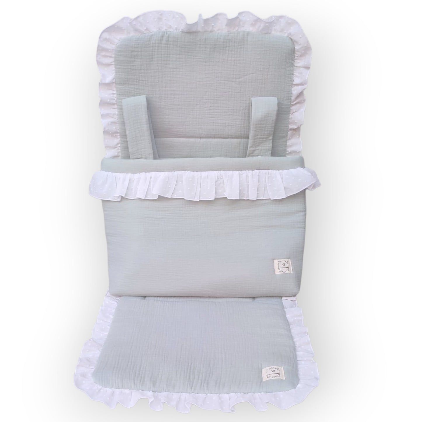 Conjunto Bolso + Funda/ Colchoneta Silla