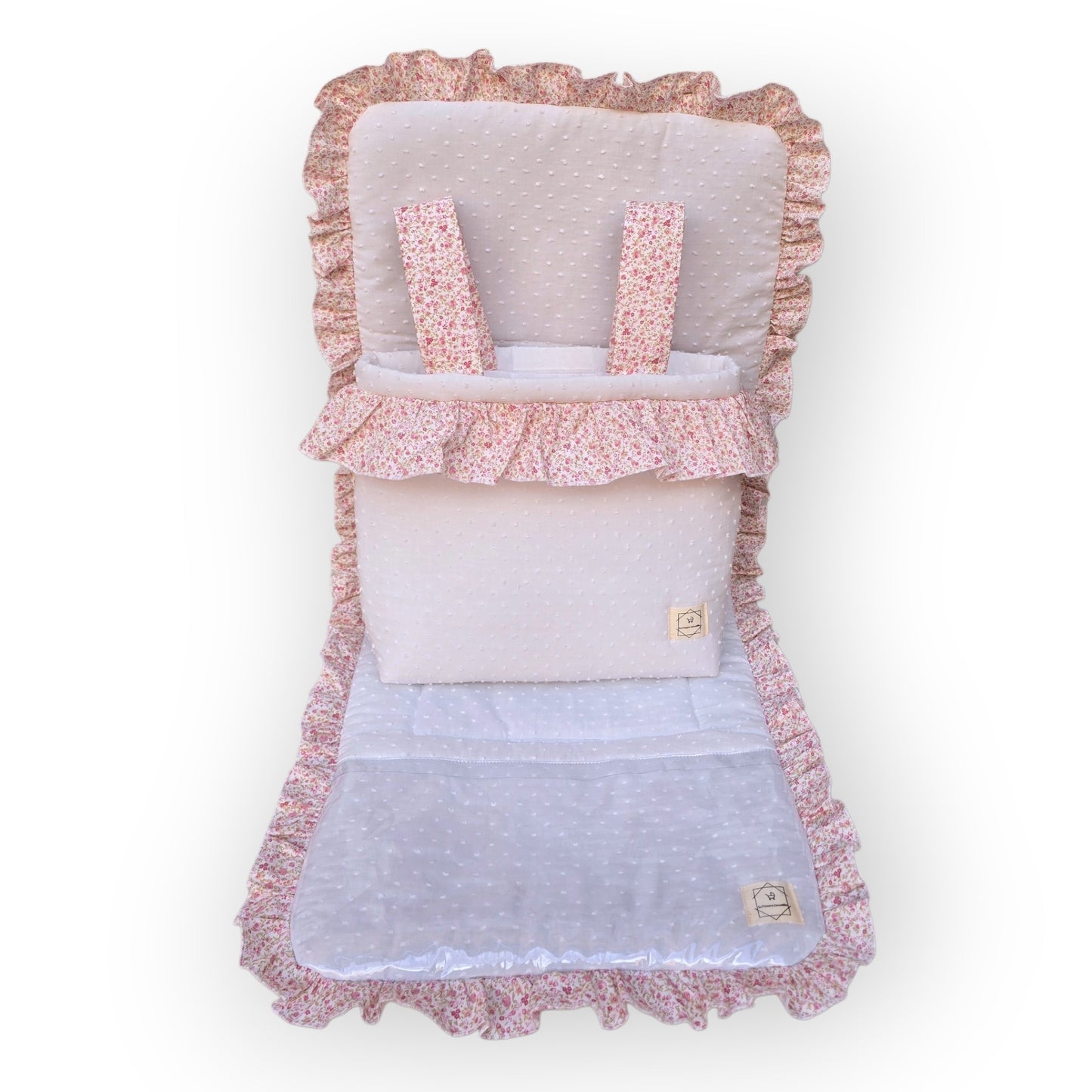 Conjunto Bolso + Funda/ Colchoneta Silla