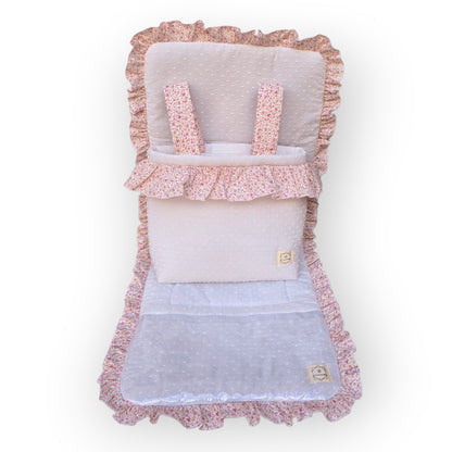 Conjunto Bolso + Funda/ Colchoneta Silla
