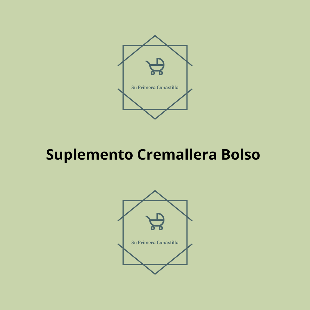 Suplemento Cremallera Bolsos