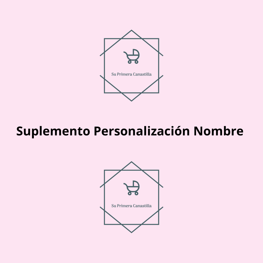 Suplemento Personalización Nombre